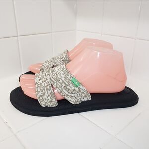 NEW Sanuk Yoga Mat Capri Knit Women's Sandals